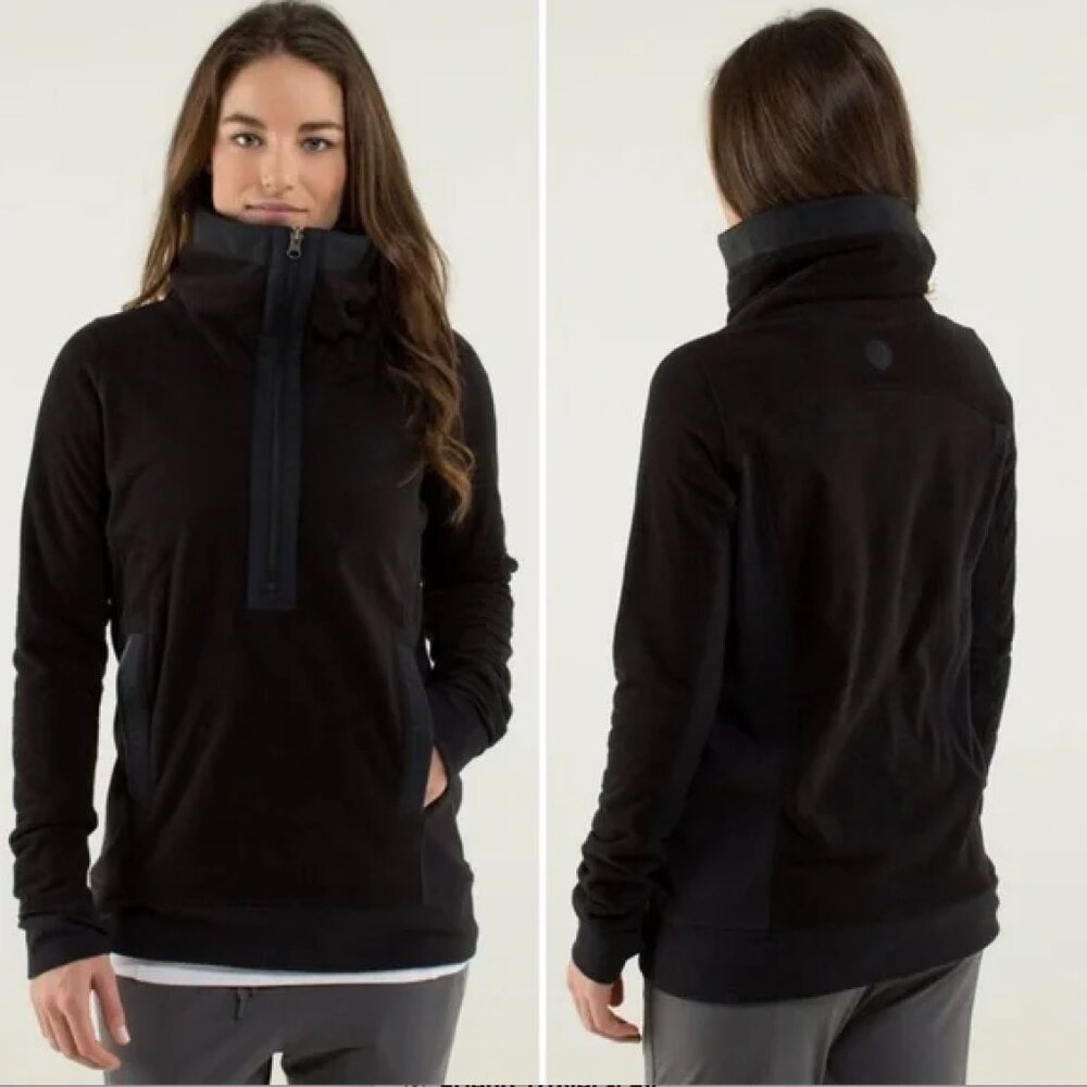 Lululemon Women's Black Fleece Jacket